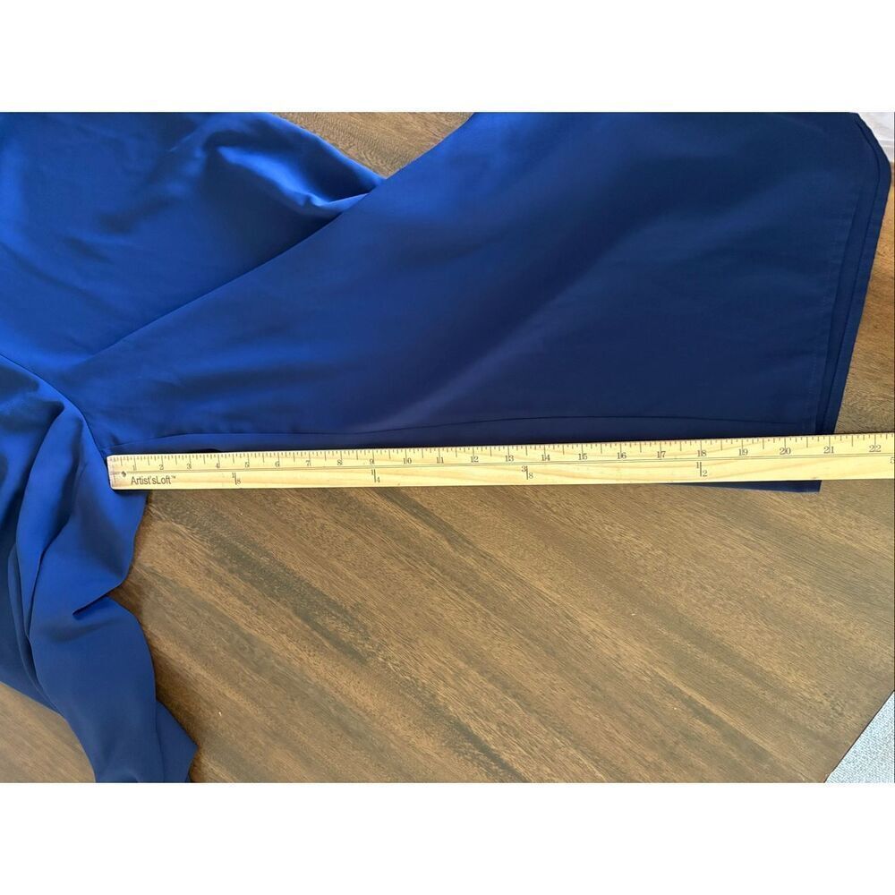 AMANDA UPRICHARD Women’s AVIVA Wide Leg JUMPSUIT Navy Size M Party Wedding Guest - Picture 9 of 9